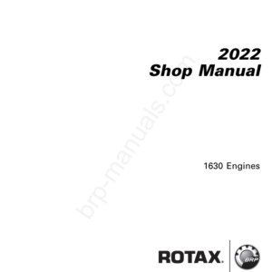 2022 Sea Doo 1630 ACE Engines Manual