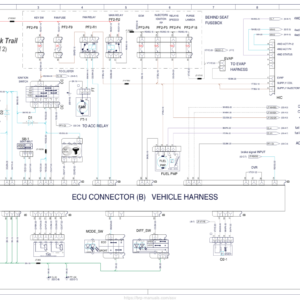 SSV 2018 MAVERICK TRAIL Wiring Diagram WD91Y018 en Manual