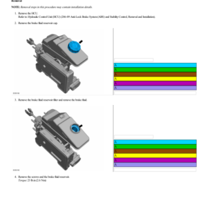 Brake Fluid Reservoir Vehicles With Electric Brake Booster G2224444 Manual