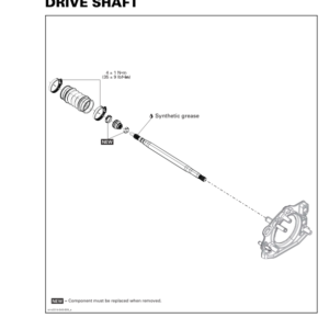 Drive Shaft Manual