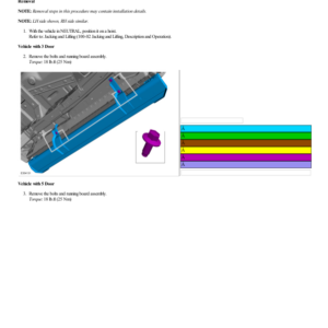 Running Board G2223542 Manual