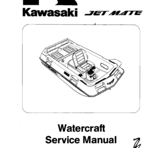 Kawasaki JET MATE Manual