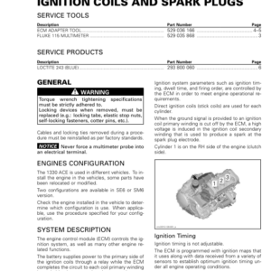 5 (Ignition coils) R1330ACEMY17 016 Manual