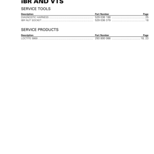 PWC iBR and VTS (Dolphin Series) Shop supplement smr2016 214 Manual