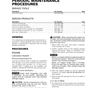 Periodic Maintenance Procedures Manual