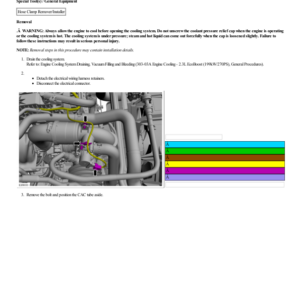 Coolant Outlet Connector G2224940 Manual