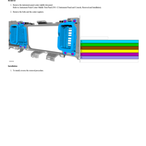 Center Registers G2222225 Manual