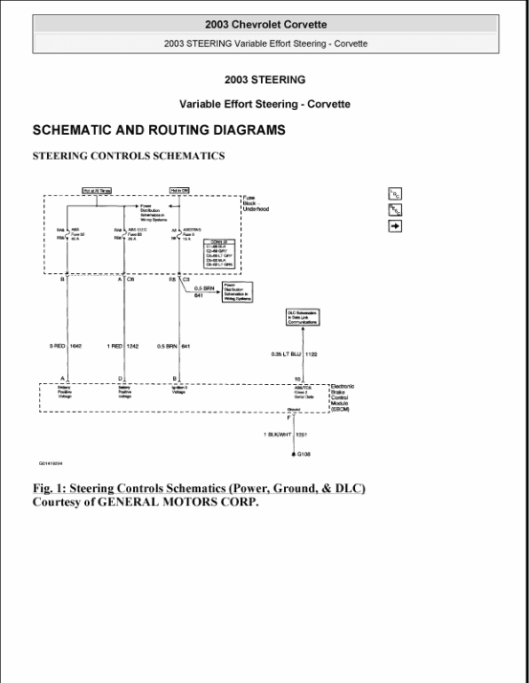 2003 VARIABLE STEERING Manual