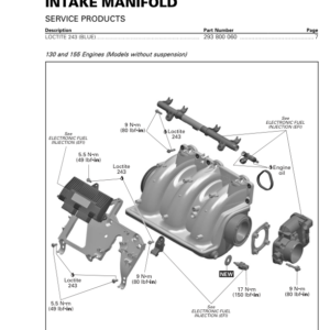 PWC S02 SS04 Intake Manifold Shop 4 TEC Version 2AA EN Manual