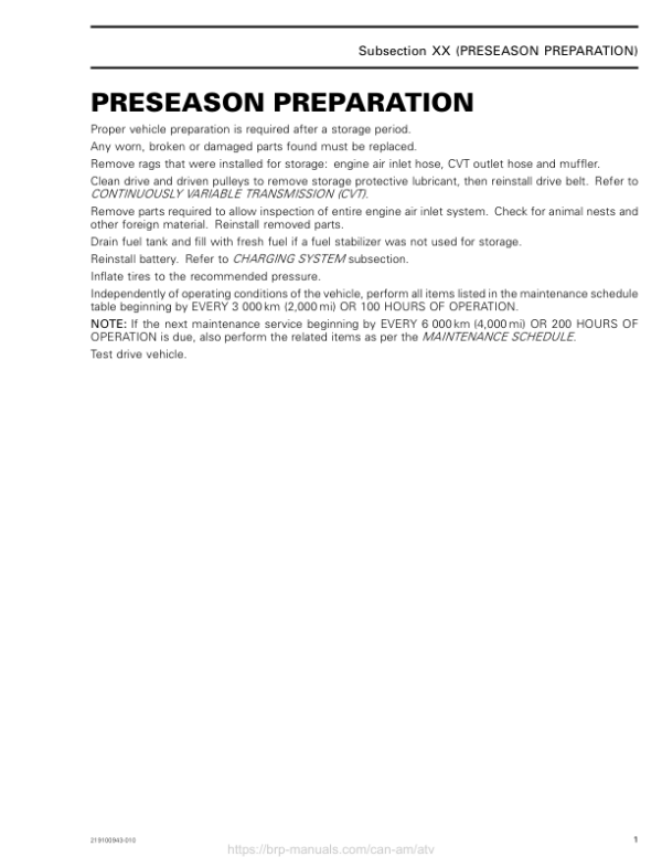 ATV MY18 Preseason Preparation 219100885 010 Manual