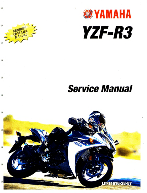 yamaha 2015 2016 yzf r3 Manual