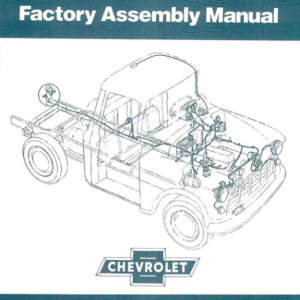 1955-1959 Truck Factory assembly Manual