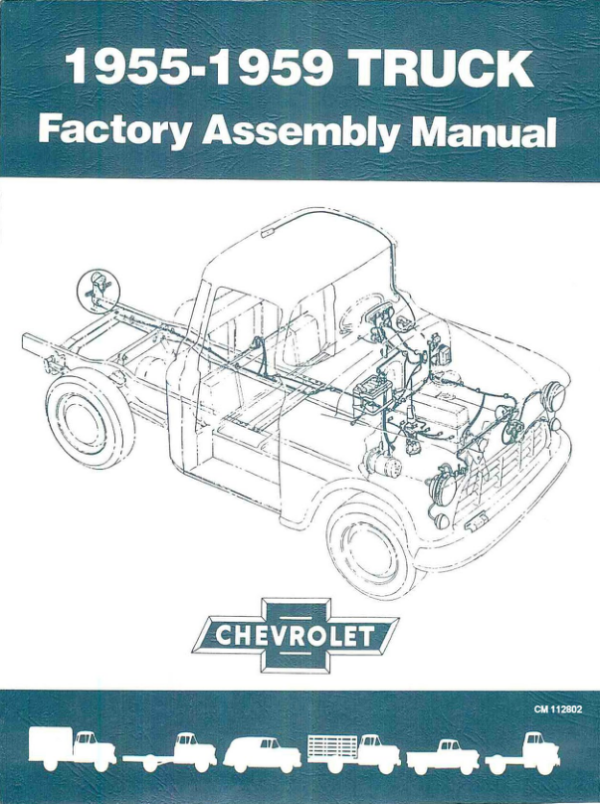 1955-1959 Truck Factory assembly Manual