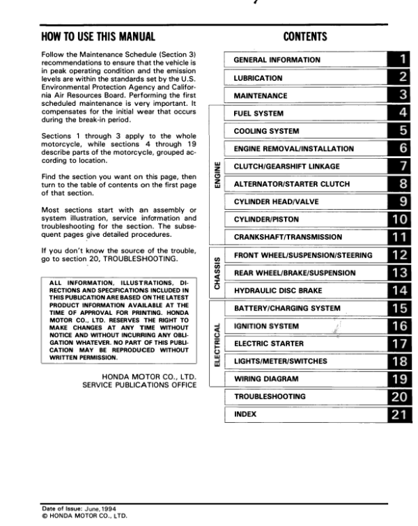 HSM VT600C,CD VLX 88 89 91 96 (61MR107) Manual - Image 3