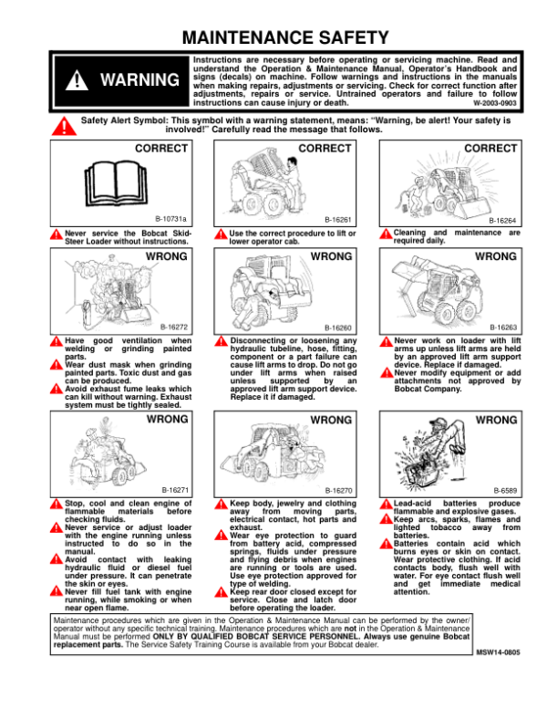 BOBCAT S250 REPAIR SN 520711001 AND ABOVE pdf Manual - Image 2