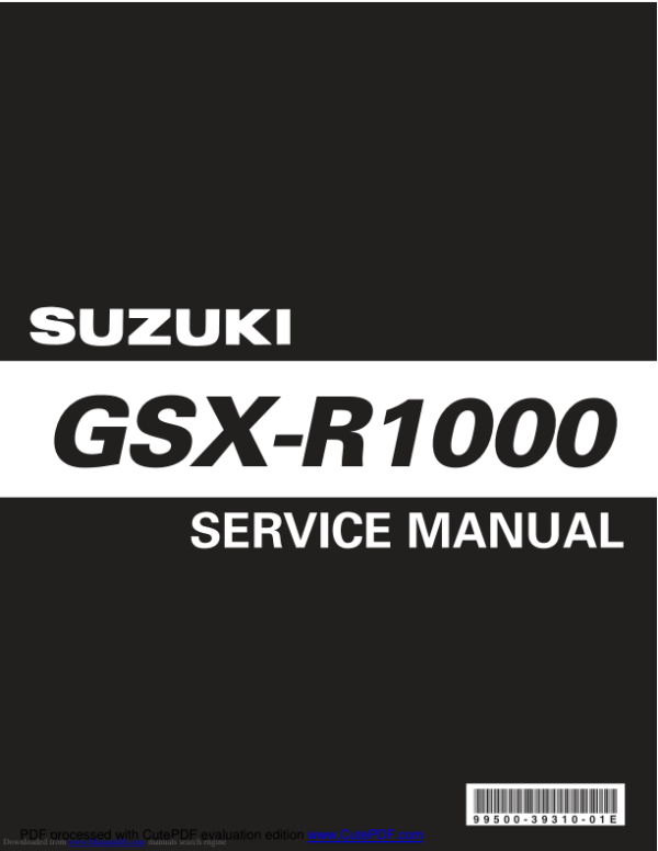 2007 gsxr1000 Manual