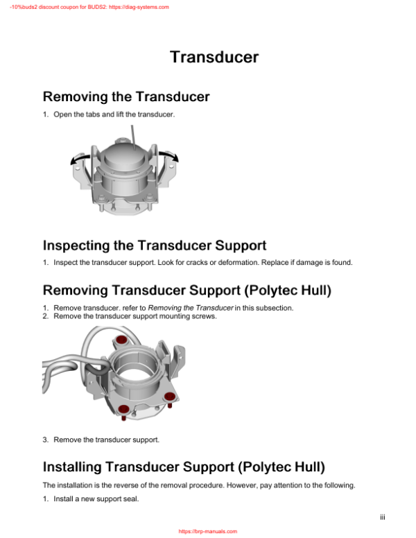 Transducer 7 GTI and GTX Manual