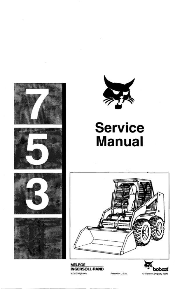 Bobcat 753 Manual