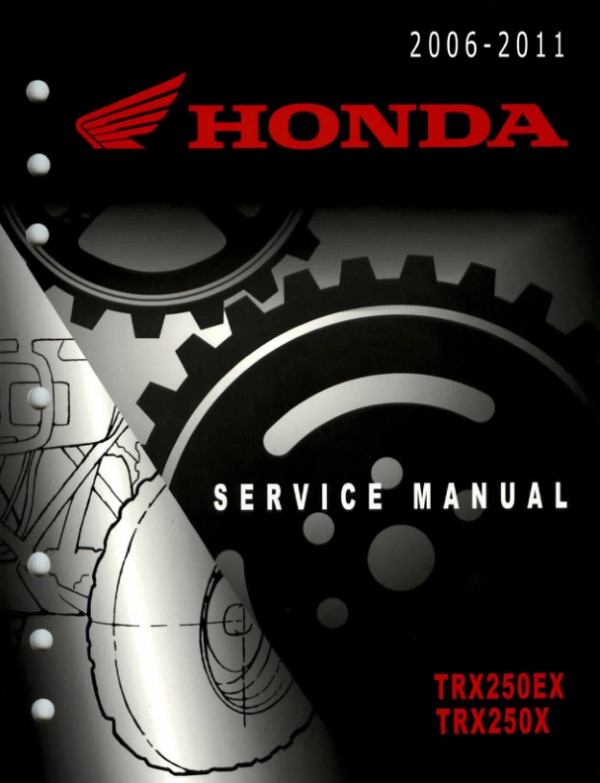 Repair [2006 2011]Honda Trx250ex Trx250x pdf Manual