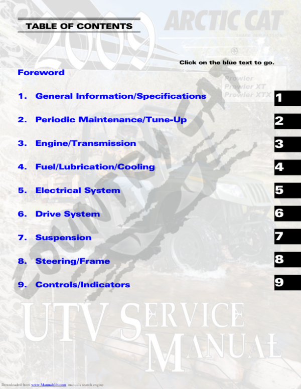 2009 prowler xt Manual - Image 2