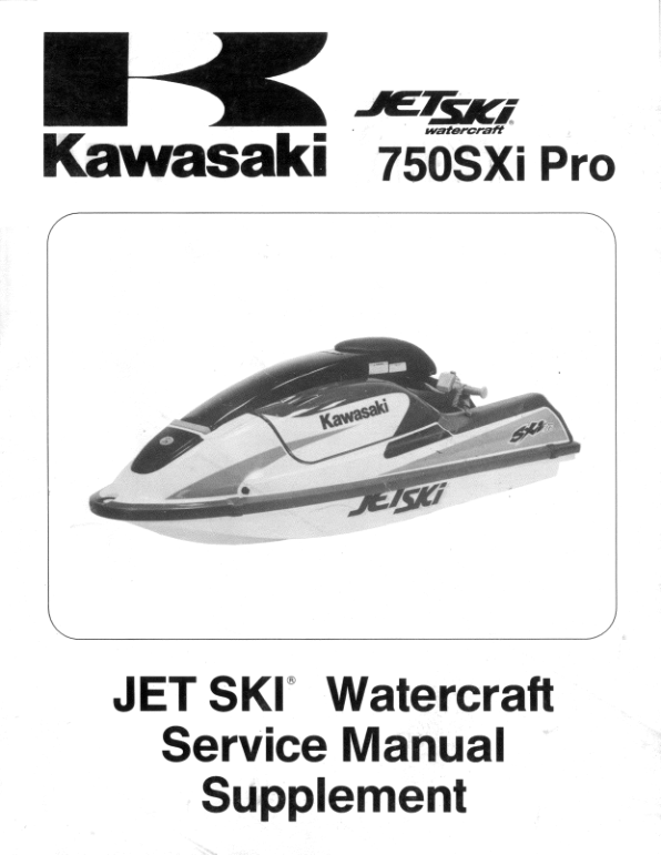 Kawasaki JetSki750SXiPro Manual