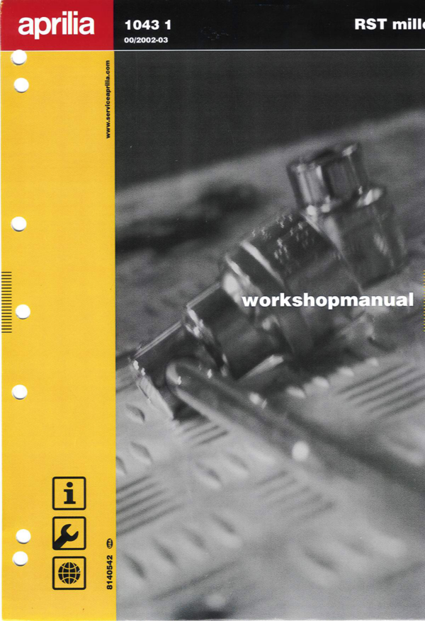 Aprilia RST Mille Workshop Manual