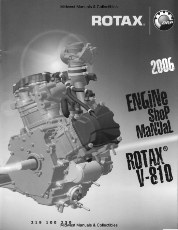 2006 Can Am 800 ATV Motor Shop Manual