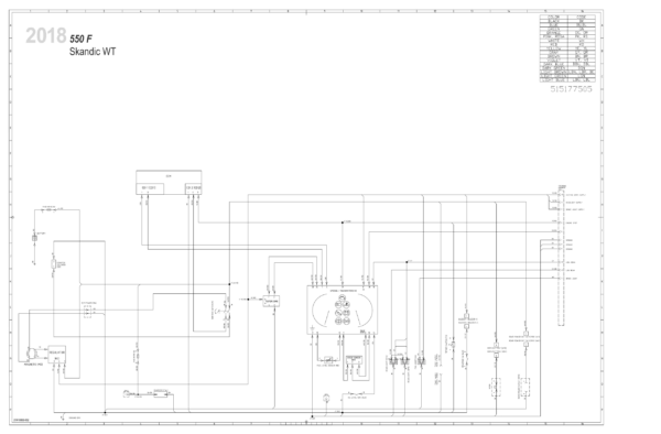 2018 SKI DOO ALL (219100879) Wiring Diagram WD11Y018 e Manual - Image 2