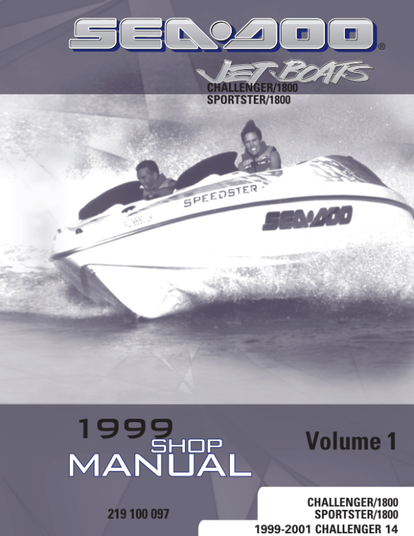 1999-2001 SDBOAT Volume 1 219100097 ( Also Covers Challenger 14 Ft) HDS Manual - Image 2