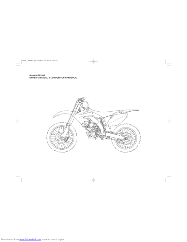 pdf crf250r Manual - Image 3