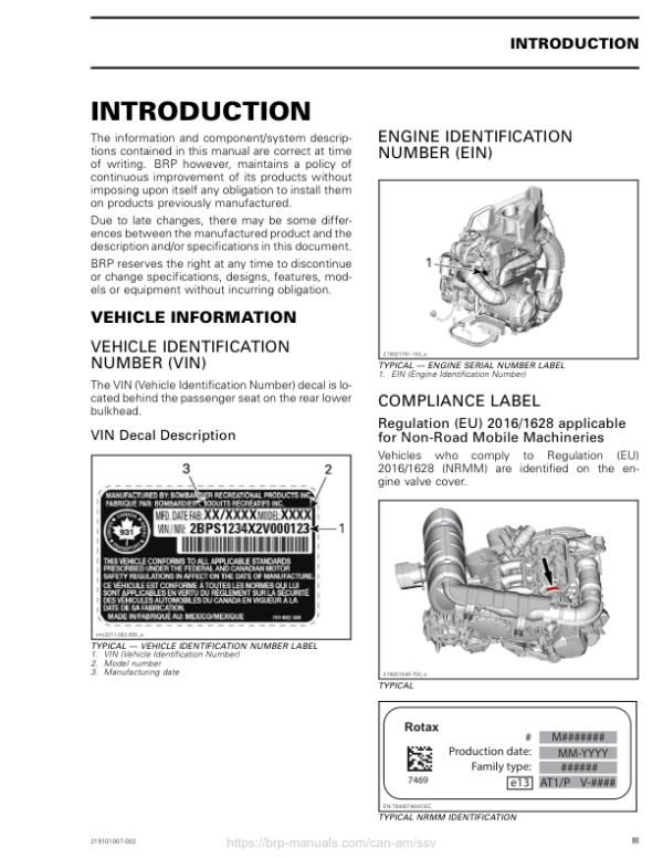 2021 SSV Maverick Series Manual - Image 3