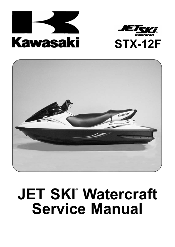 2003-2004 Kawasaki Stx 12f Jt1200 b1 B2 Jet ski Models Factory pdf Manual