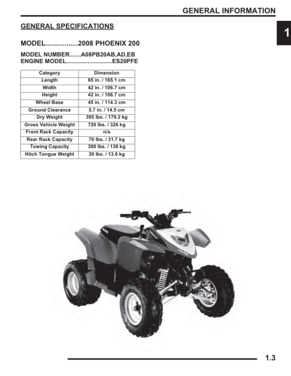 2008 polaris poenix 200 pdf Manual - Image 3