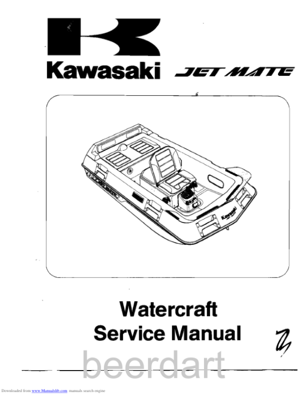 Kawasaki JET MATE Manual