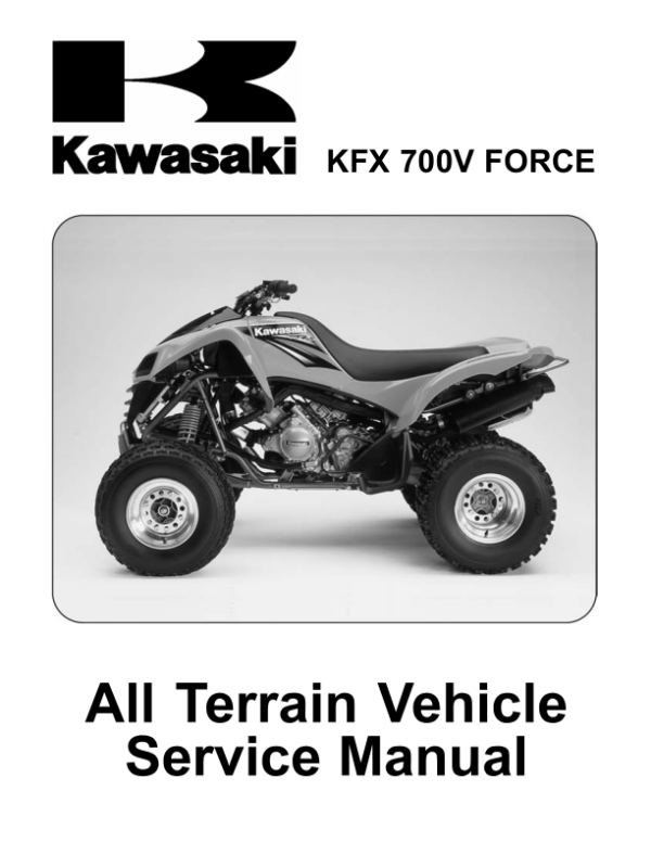 2004 Kawasaki KFX 700 V Force Manual