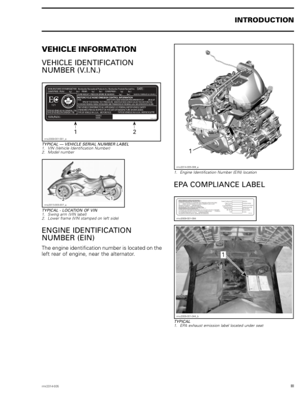 2014 Can 19644238 Am Spyder Rt Rt s Motorcycle Repair Download pdf Manual - Image 3