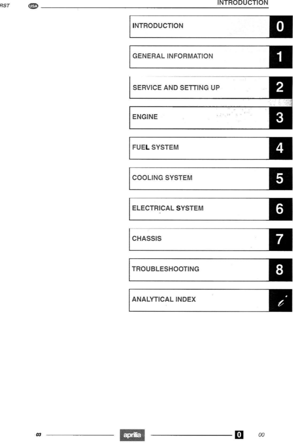 Aprilia RST Mille Workshop Manual - Image 2