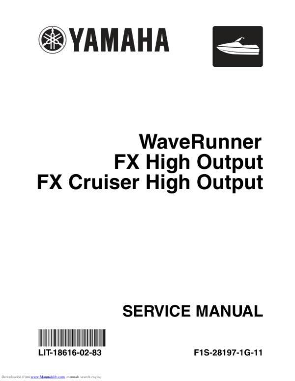 FX&FXcruiserHO Manual