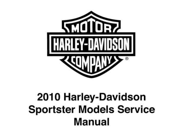 2010 Harley Davidson Sportster Models Manual