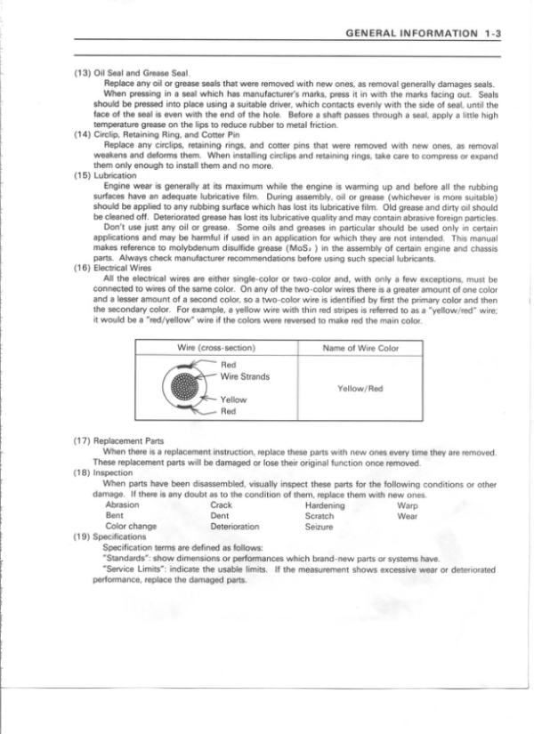 Kawasaki ZX9R 98 99 Manual - Image 3