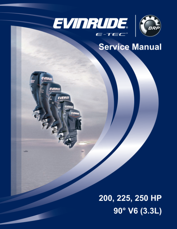 2008 Evinrude 395152201 E Tech 200HP 225HP 250HP Repair pdf Manual