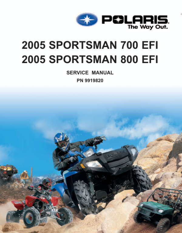 2005 Polaris Sportsman 700 EFI & 800 EFI Manual