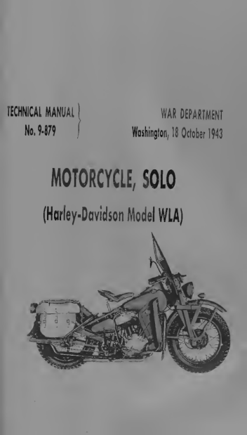 1942 Solo WLA Manual