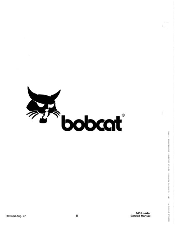 Bobcat 843 Repair pdf Manual - Image 3