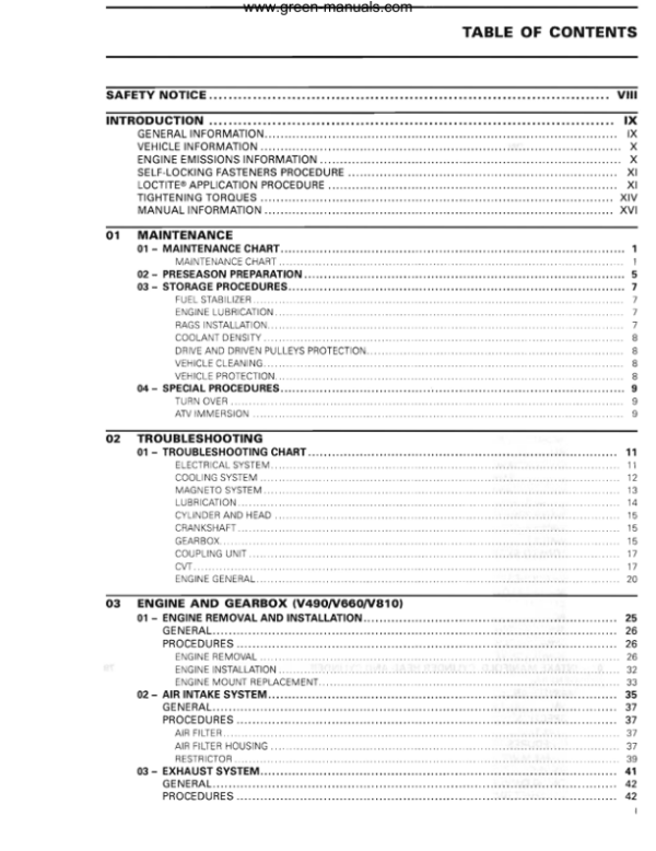 2011 Can Am Outlander Renegade Manual - Image 2