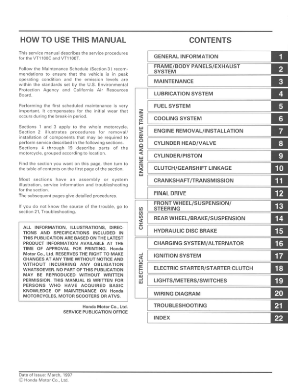 ServiceManual VT1100C+T 1of2 Manual - Image 2