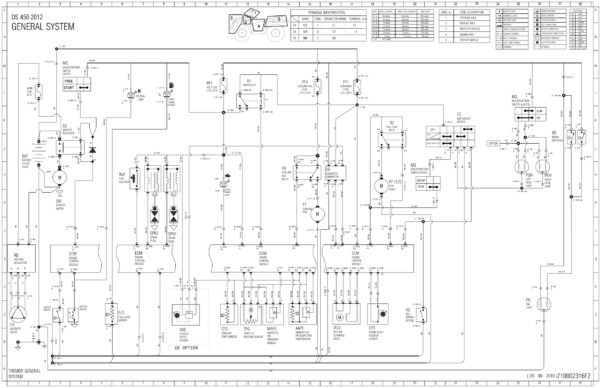 2012 Wiring diagram DS450 English Manual