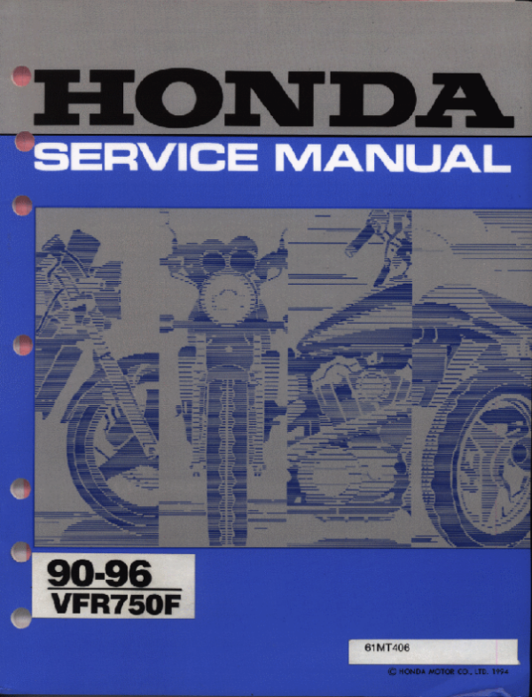 Honda VFR750F '90 96 Repair pdf Manual - Image 2