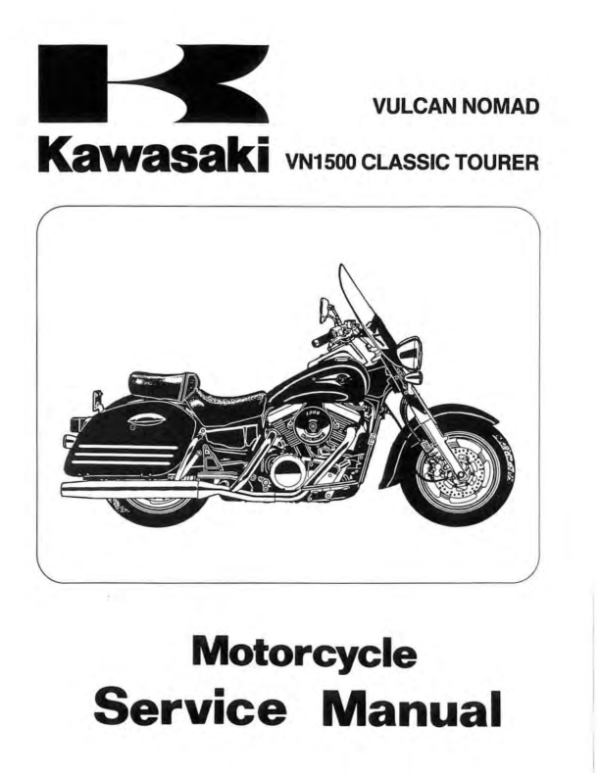 classic vn1500 tourer Manual