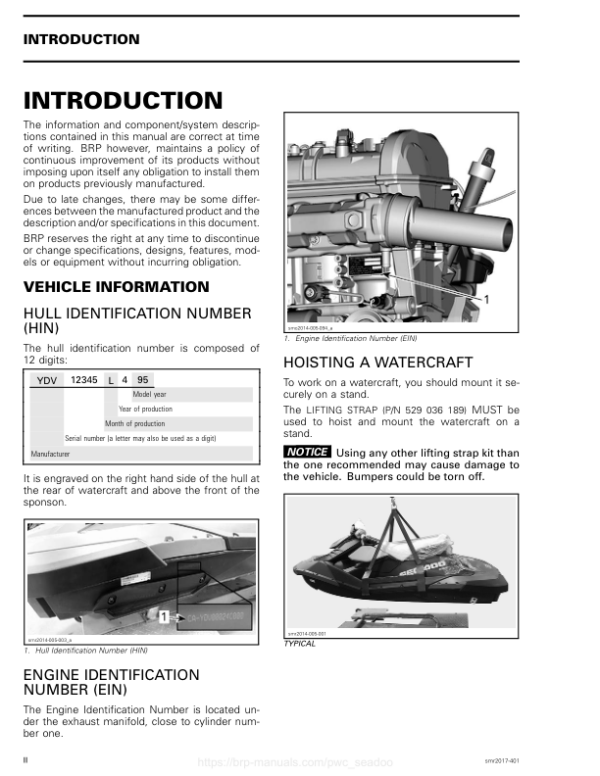 2017 SeaDoo SPARK pdf Manual - Image 2